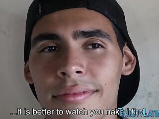 Latino sucks cock in pov and sperms