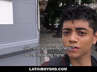 Little Twink Latin Boy Picked Up From Street Paid Cash To Fuck Stranger POV