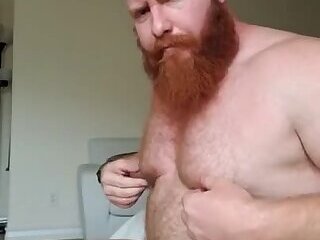 Big Hairy Red Bear Talks Dirty and Jacksoff